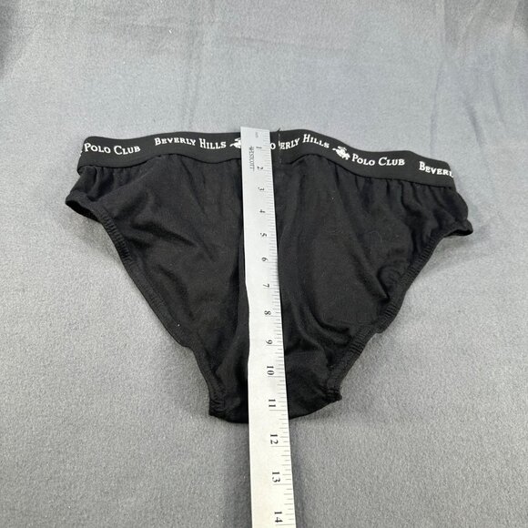 Beverly Hills Polo Club Men's Size Large 42-44 Brief Black New Without Tags - Picture 6 of 6